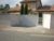 Photo réalisation Pose d&rsquo;un portail coulissant électrique blanc à Vourles